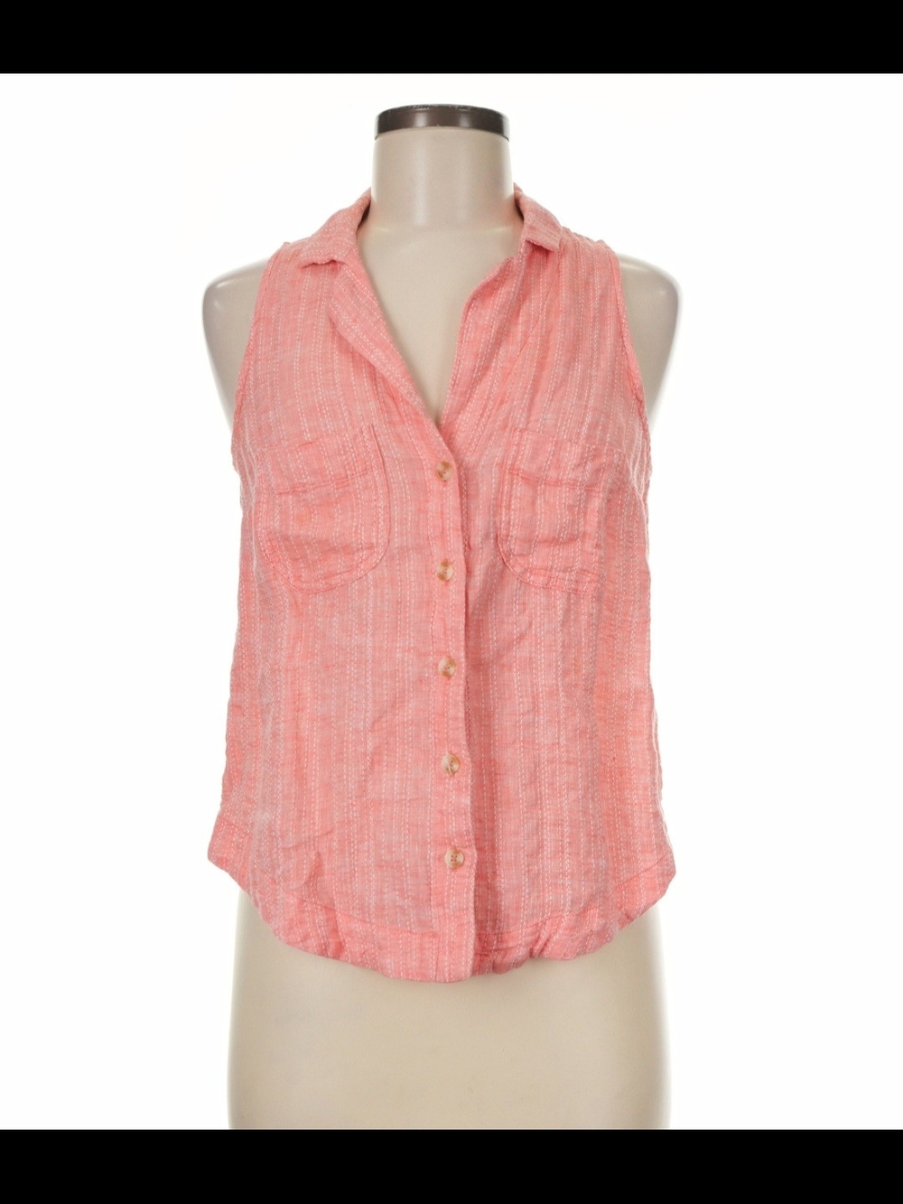 Maeve by Anthropologie  Sleeveless Button-Down Shirt